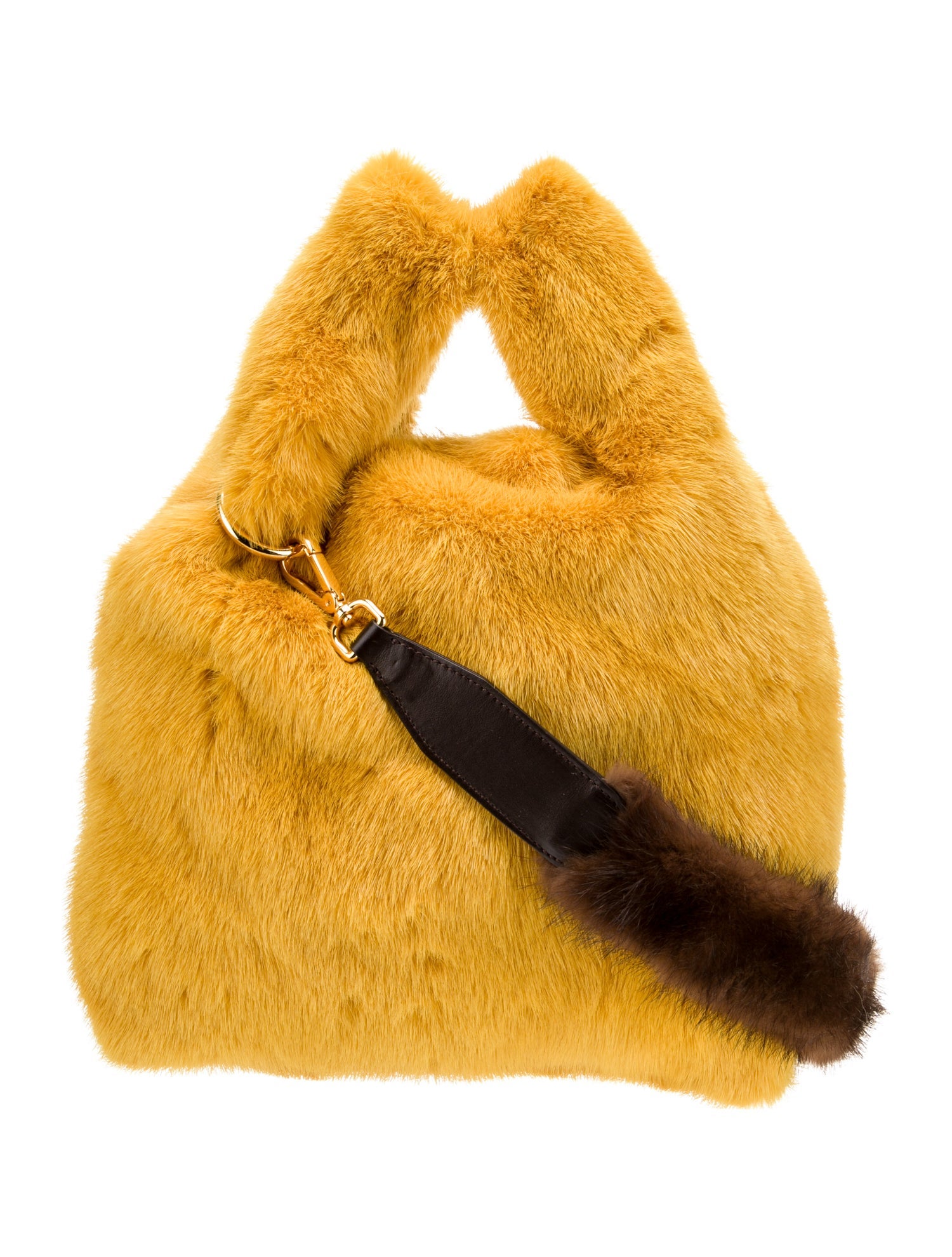Simonetta Ravizza Fur Shoulder Bag