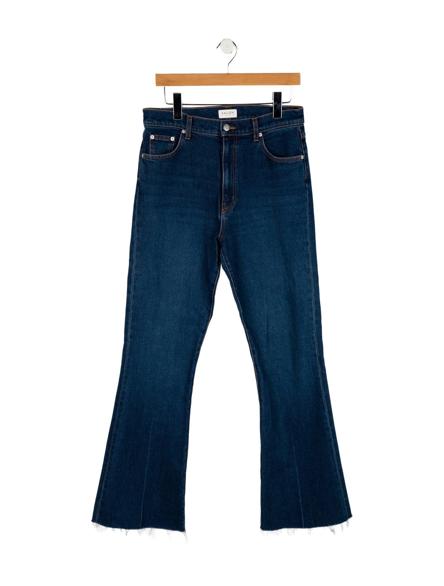 SALON 1884 High-Rise Wide Leg Jeans