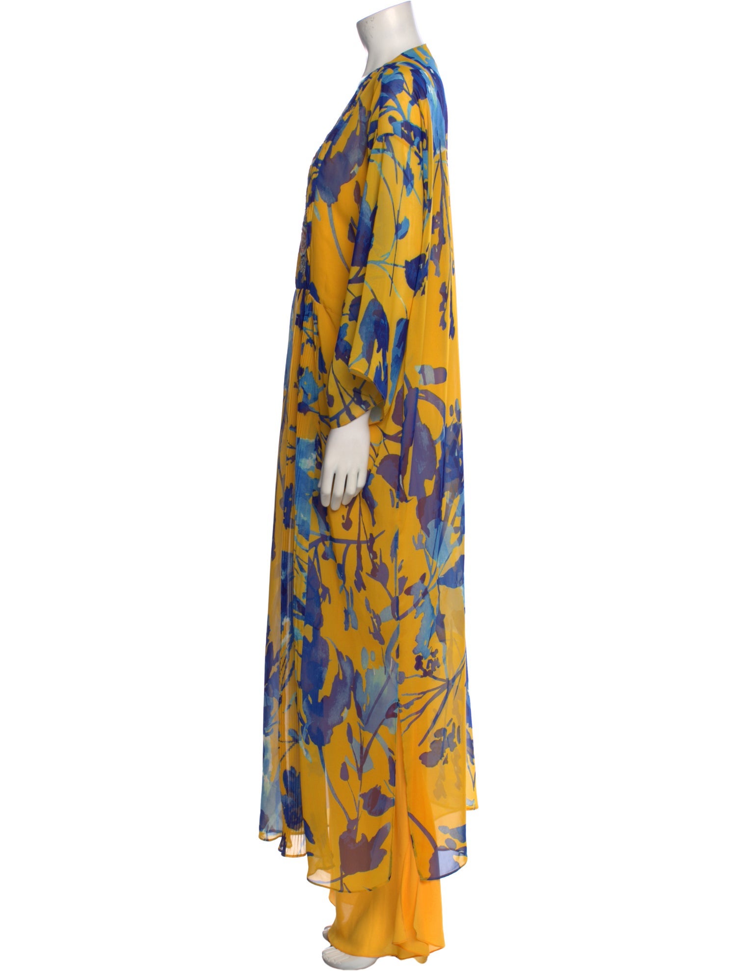 Sachin + Babi Noir Floral Print Long Dress