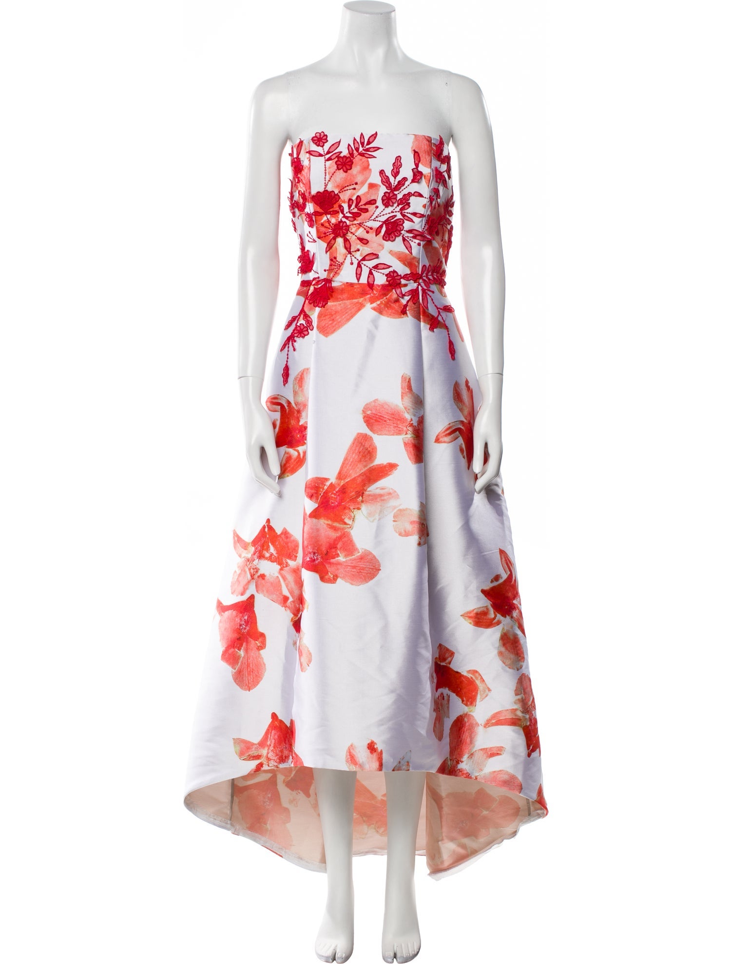 Sachin + Babi Noir Floral Print Long Dress