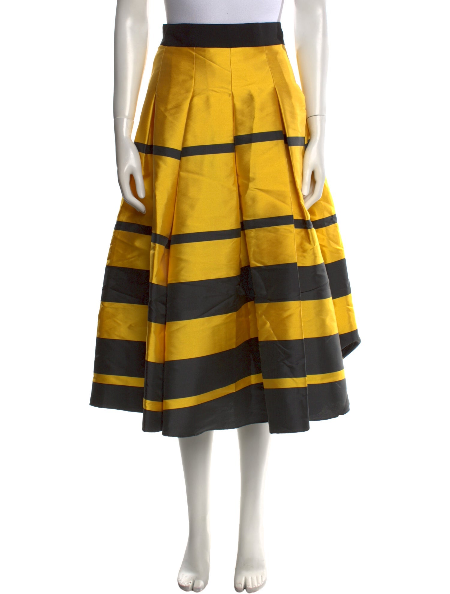 Sachin + Babi Noir Striped Midi Length Skirt