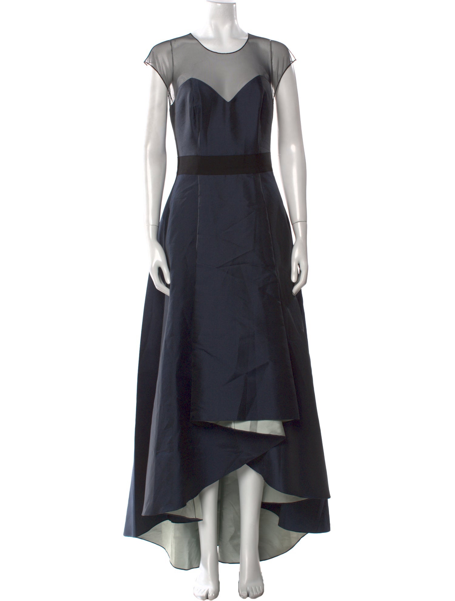 Sachin + Babi Noir Crew Neck Long Dress