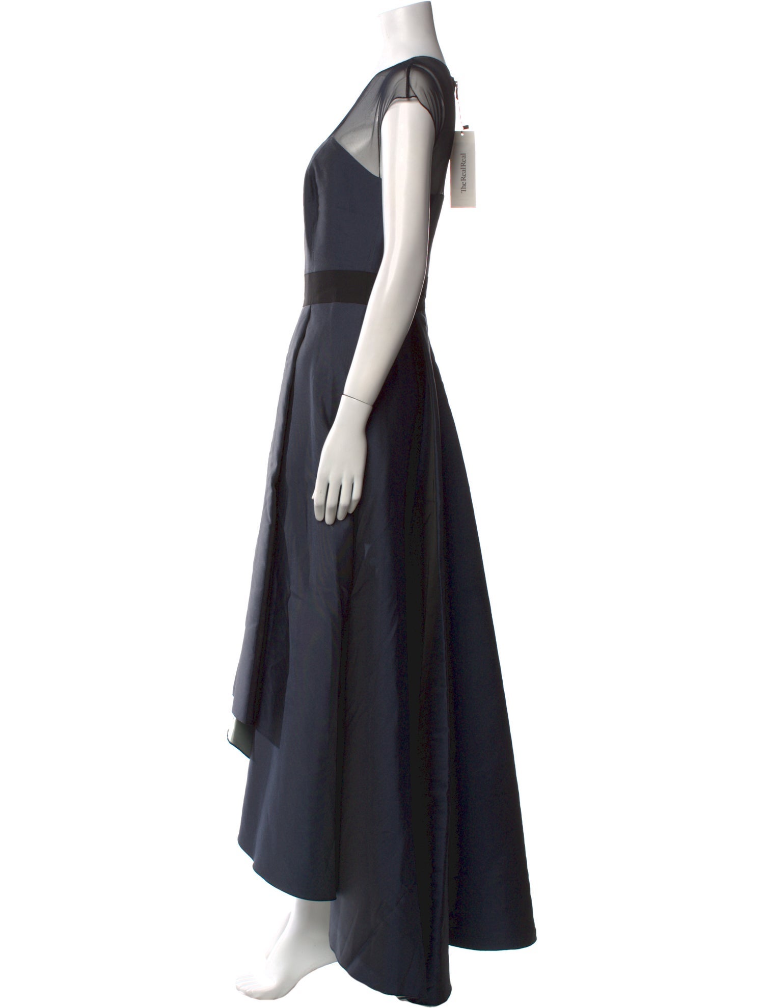 Sachin + Babi Noir Crew Neck Long Dress