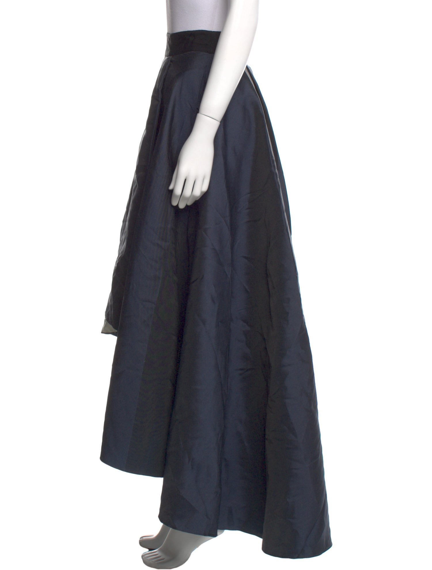 Sachin + Babi Noir Ruffle Embellishment Long Skirt