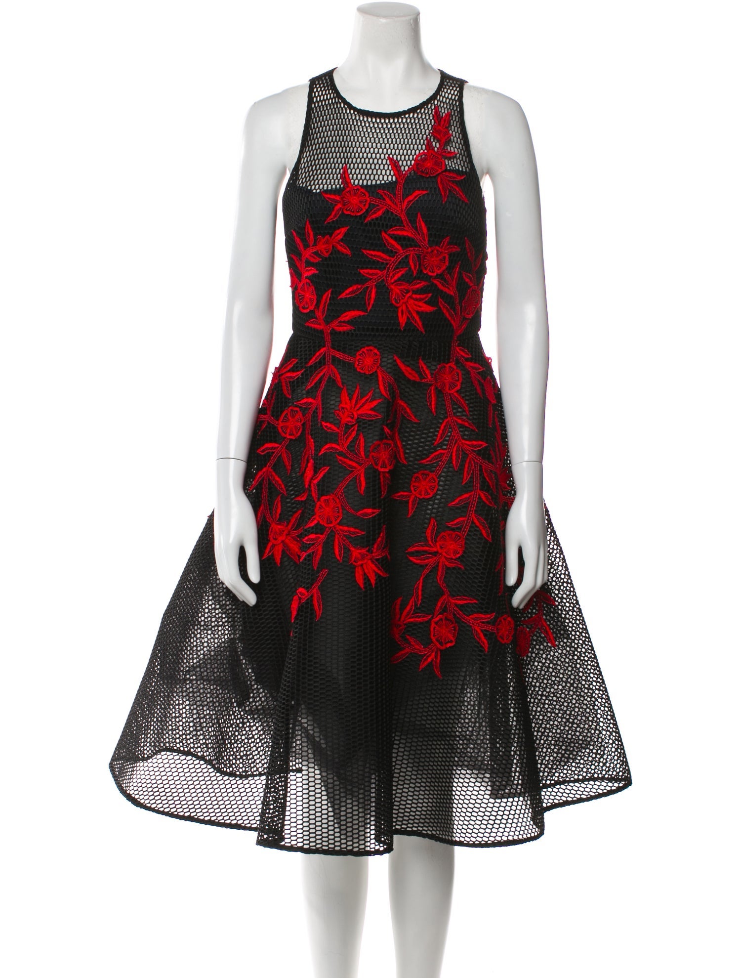 Sachin + Babi Noir Printed Midi Length Dress