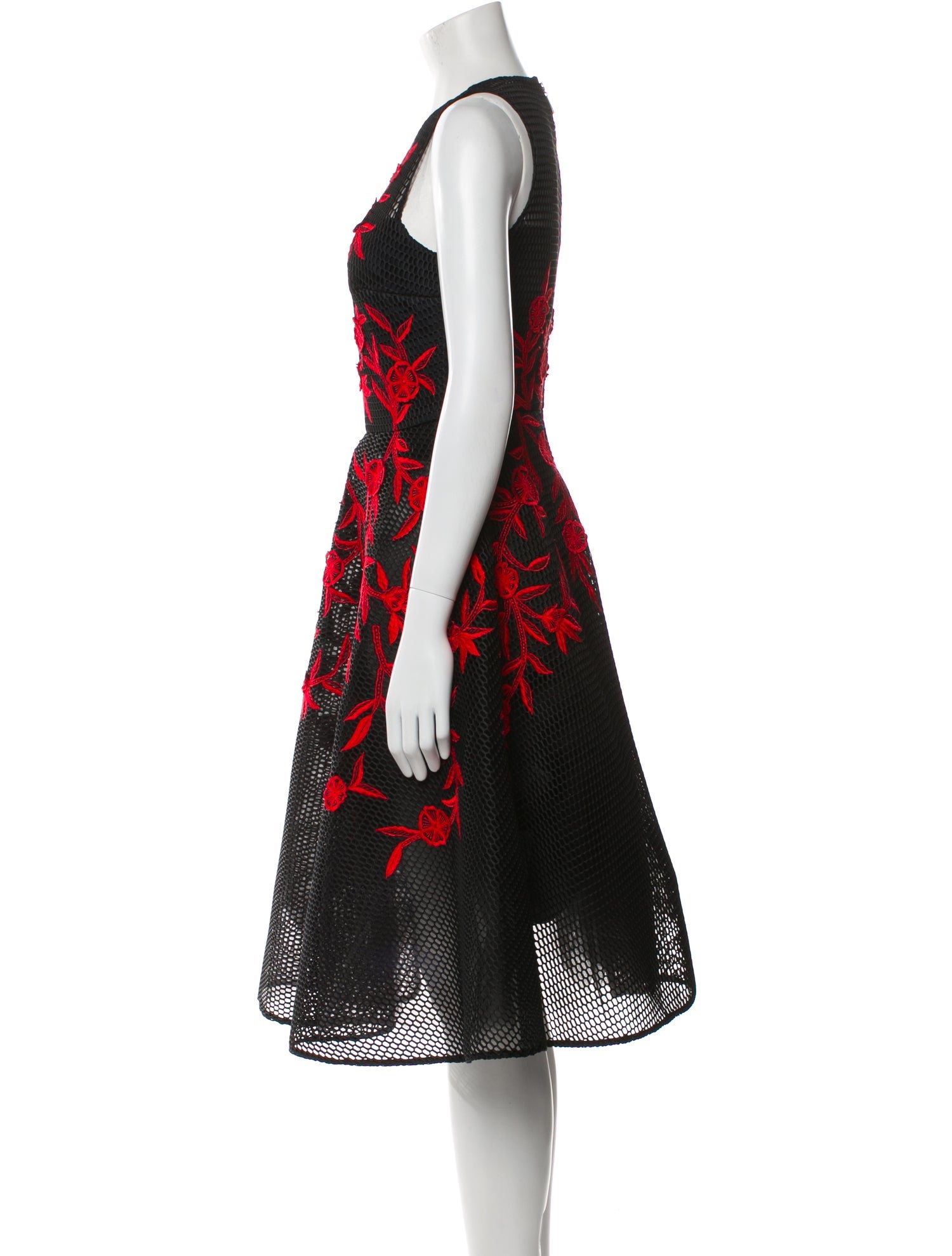 Sachin + Babi Noir Printed Midi Length Dress