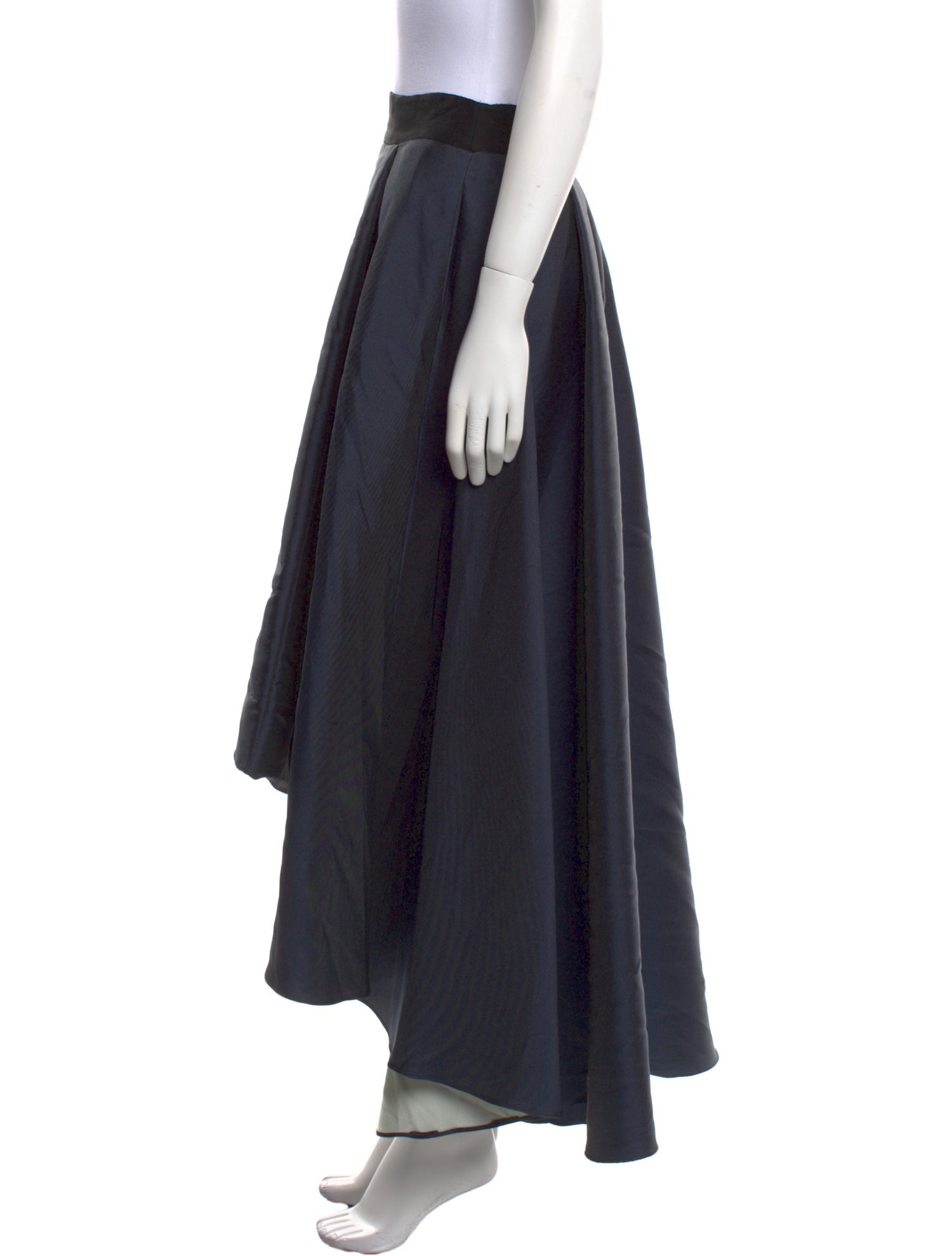 Sachin + Babi Noir Ruffle Embellishment Long Skirt