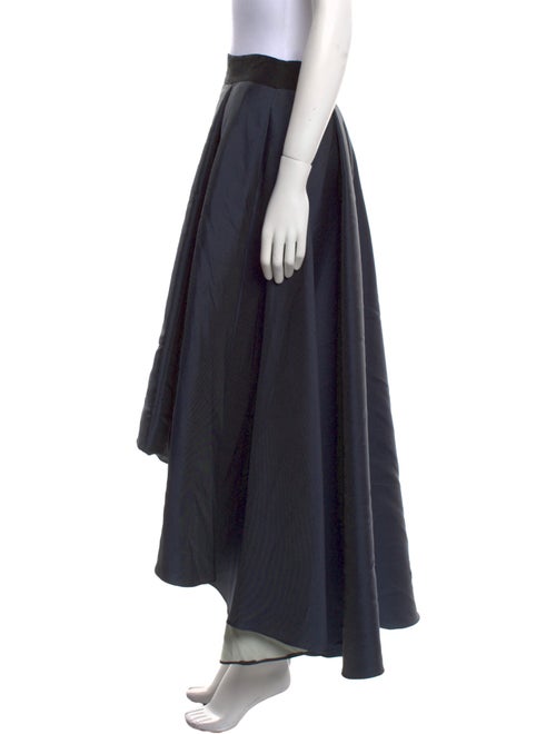 Sachin + Babi Noir Ruffle Embellishment Long Skirt