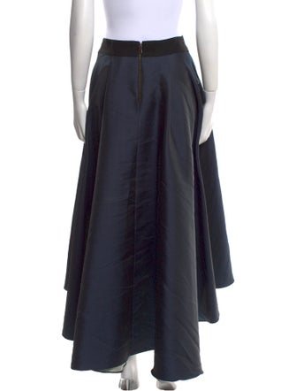 Sachin + Babi Noir Ruffle Embellishment Long Skirt