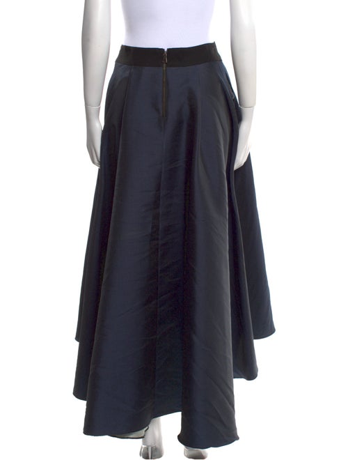 Sachin + Babi Noir Ruffle Embellishment Long Skirt