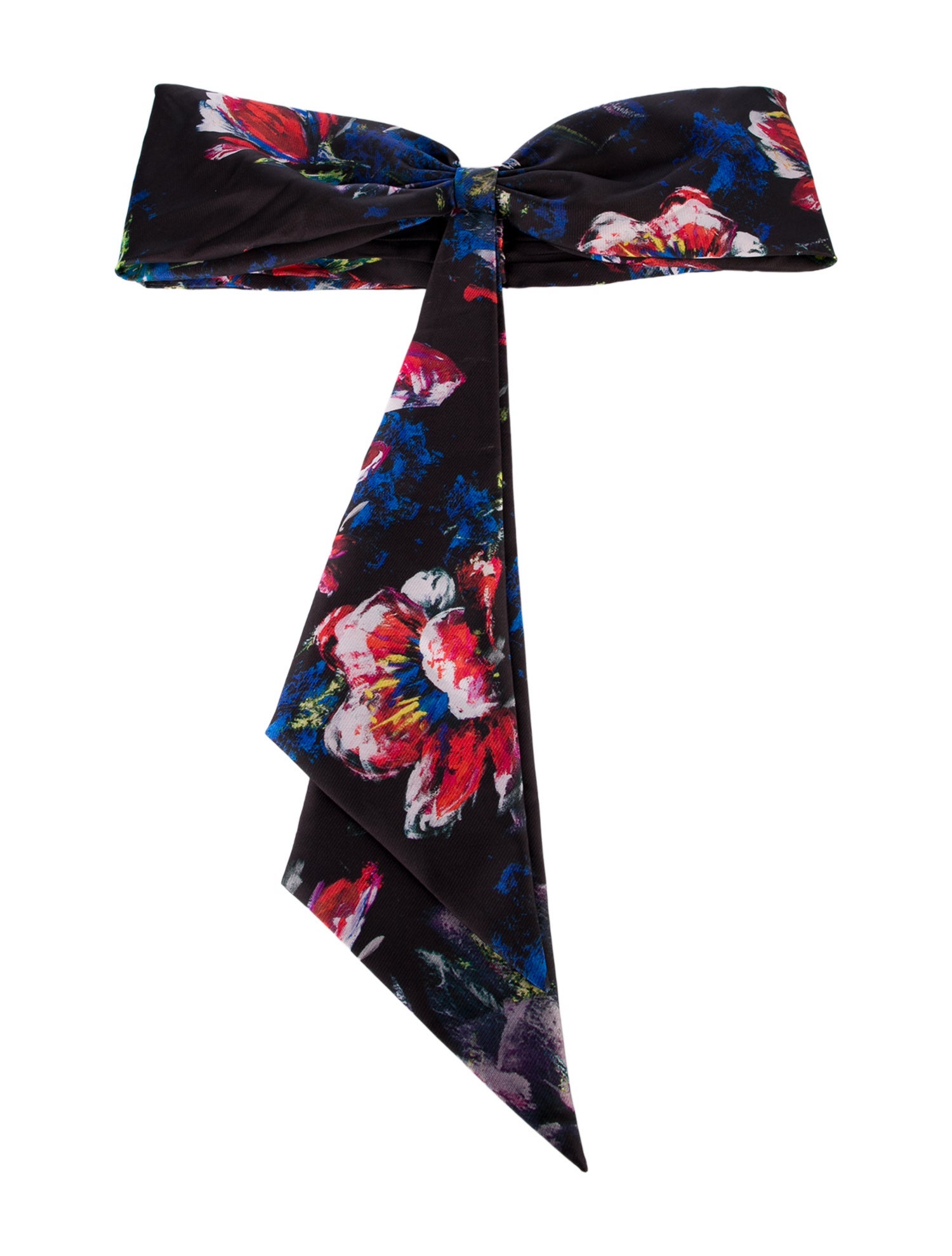 Sachin + Babi Noir Wide Satin Waist Belt