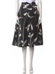 Sachin + Babi Noir Floral Print Knee-Length Skirt