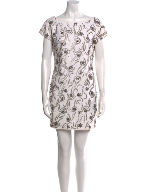 Sachin + Babi Noir Printed Mini Dress