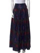 Sachin + Babi Noir Floral Print Long Skirt