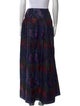 Sachin + Babi Noir Floral Print Long Skirt