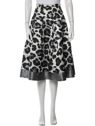 Sachin + Babi Noir Printed Knee-Length Skirt