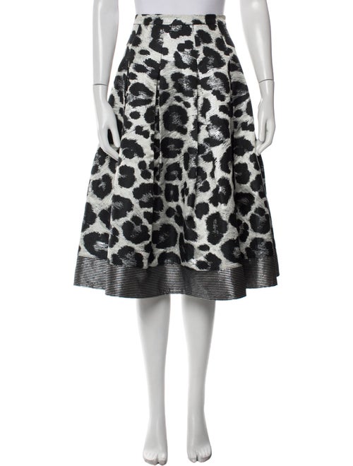 Sachin + Babi Noir Printed Knee-Length Skirt