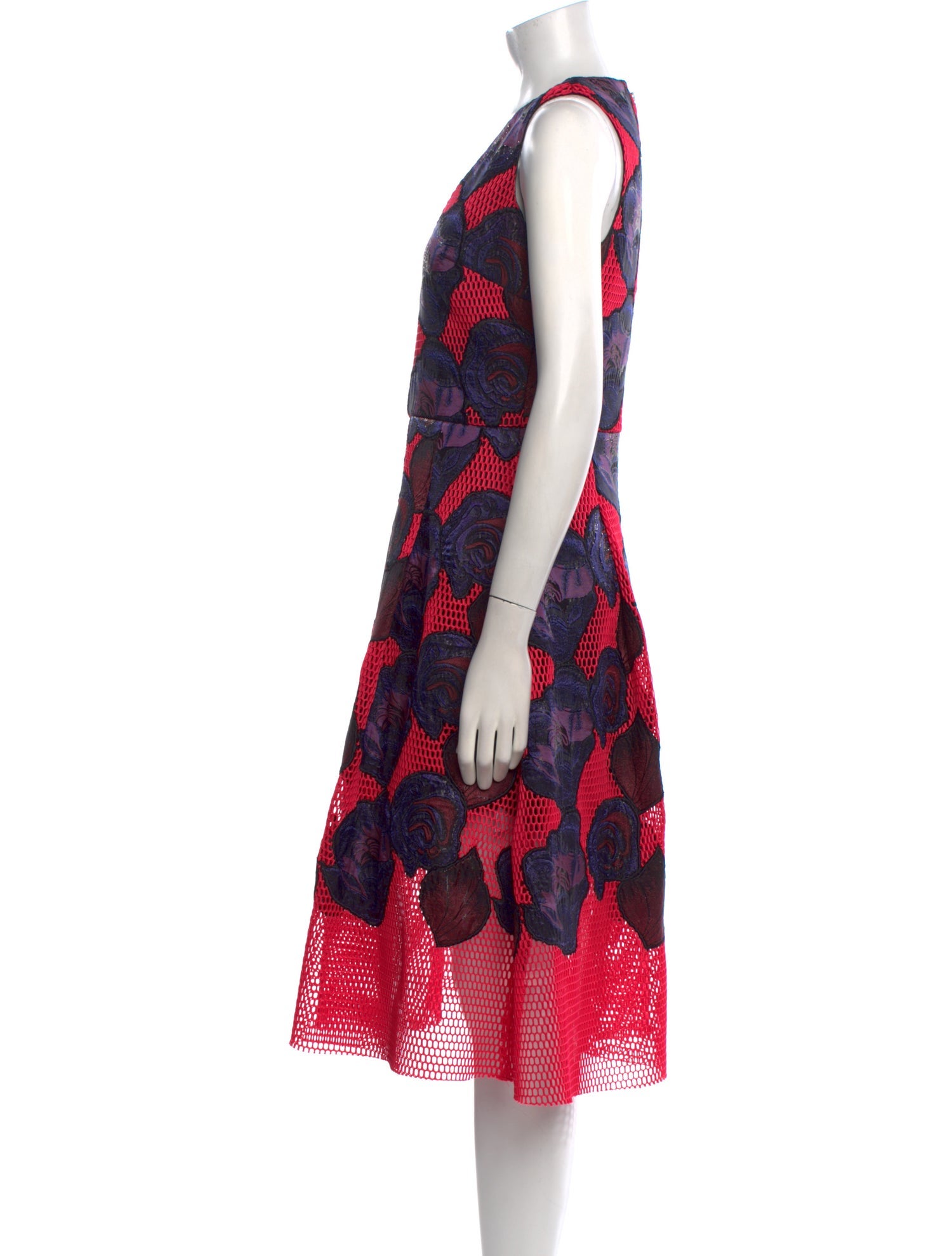 Sachin + Babi Noir Printed Midi Length Dress