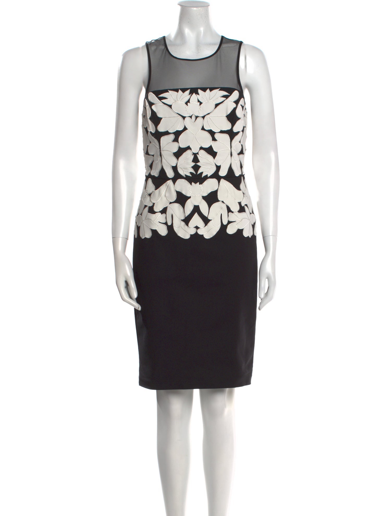 Sachin + Babi Noir Printed Knee-Length Dress