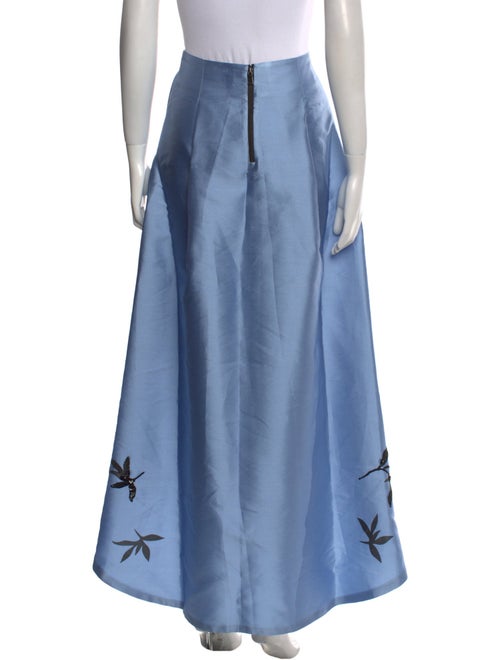 Sachin + Babi Noir Floral Print Long Skirt