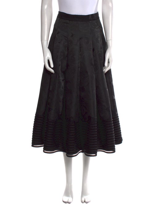 Sachin + Babi Noir Printed Midi Length Skirt