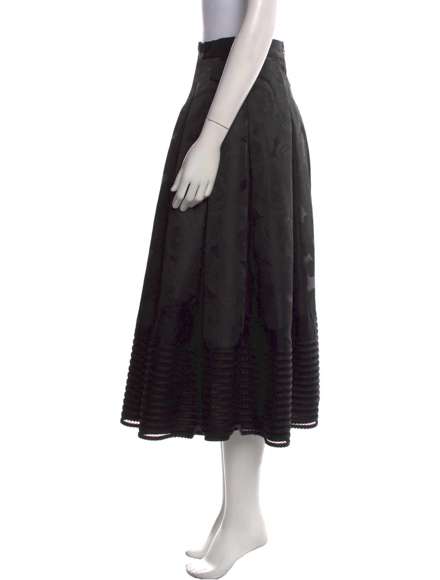 Sachin + Babi Noir Printed Midi Length Skirt