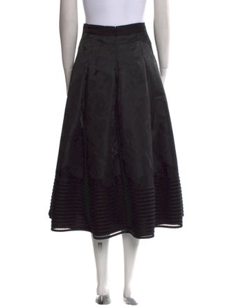 Sachin + Babi Noir Printed Midi Length Skirt