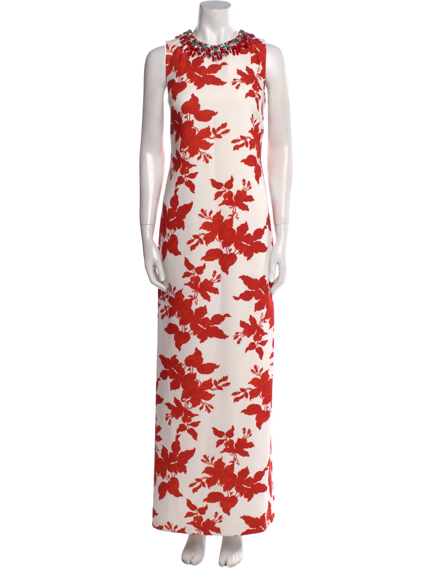 Sachin + Babi Noir Floral Print Long Dress