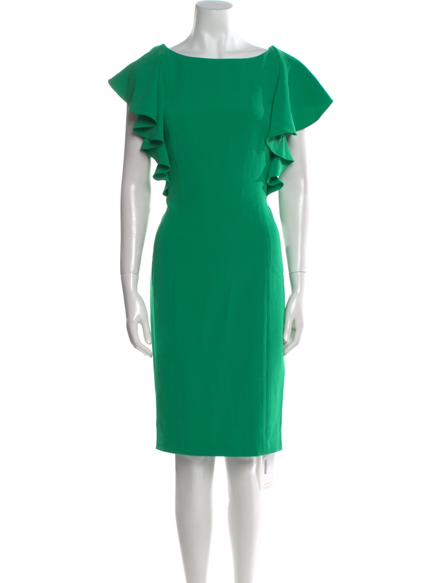 Sachin + Babi Noir Bateau Neckline Knee-Length Dress