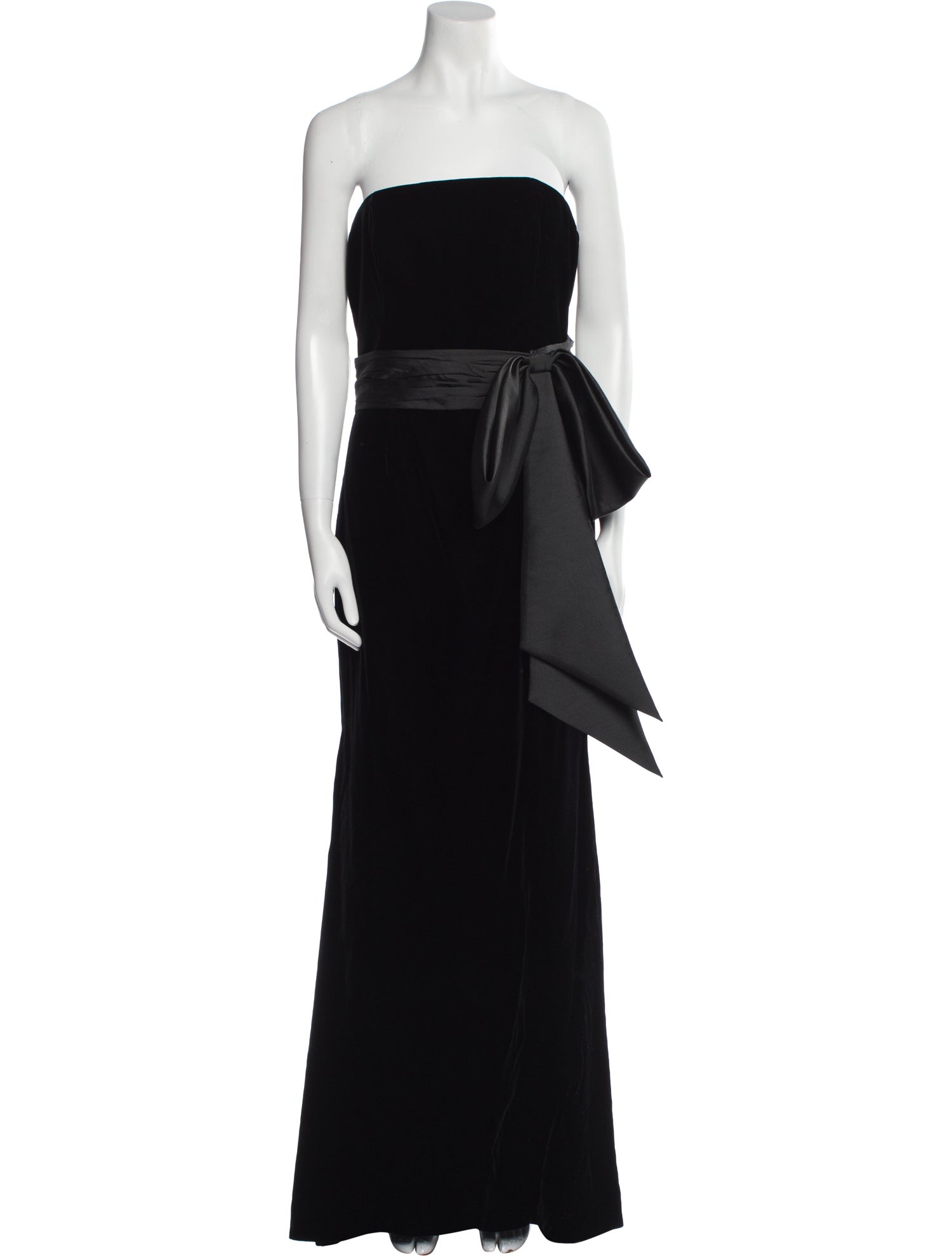 Sachin + Babi Noir Strapless Long Dress w/ Tags