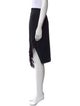 Sachin + Babi Noir Tassel Accents Knee-Length Skirt