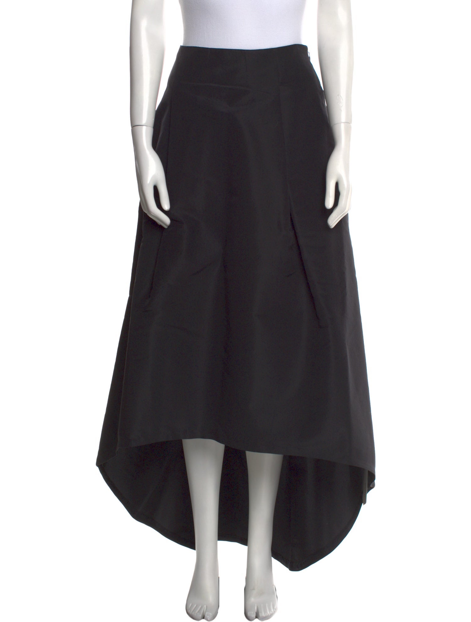Sachin + Babi Noir Silk Midi Length Skirt