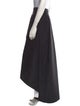 Sachin + Babi Noir Silk Midi Length Skirt