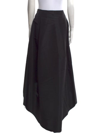 Sachin + Babi Noir Silk Midi Length Skirt