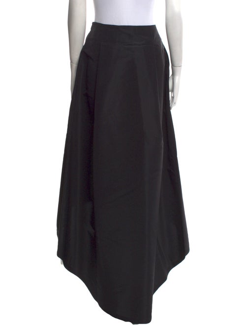 Sachin + Babi Noir Silk Midi Length Skirt
