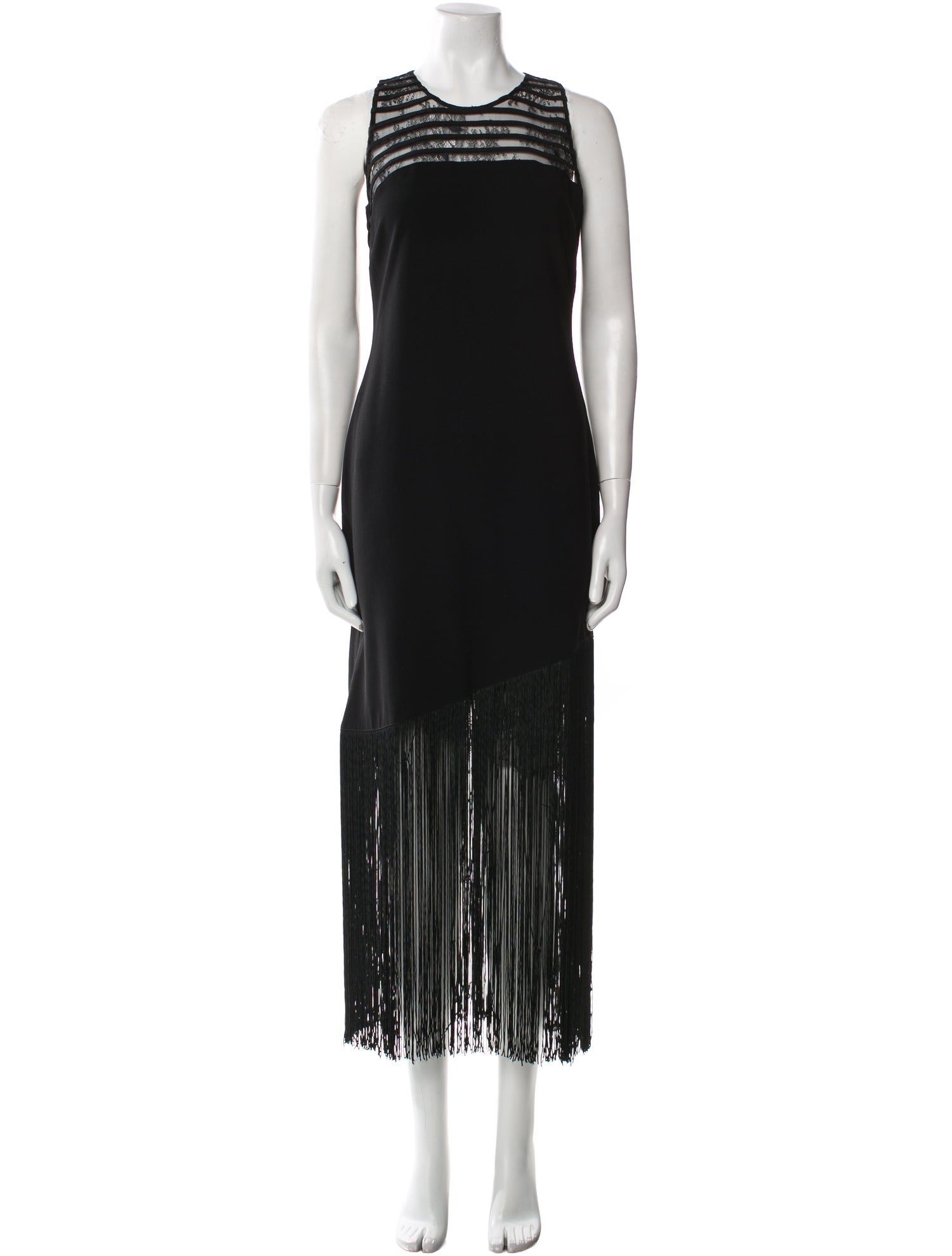 Sachin + Babi Noir Crew Neck Mini Dress