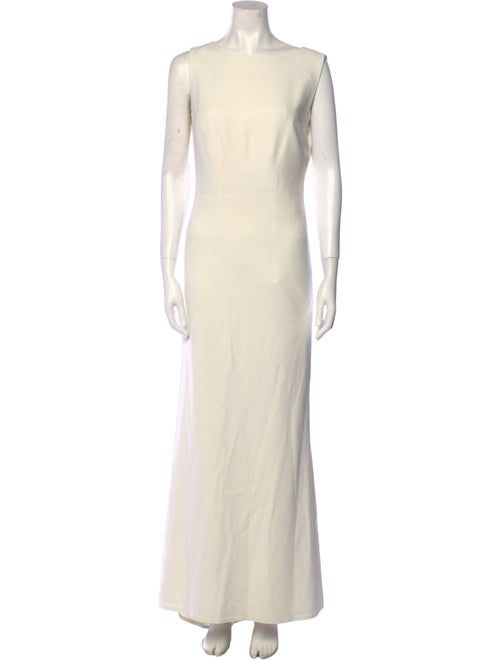 Safiyaa Bateau Neckline Long Dress