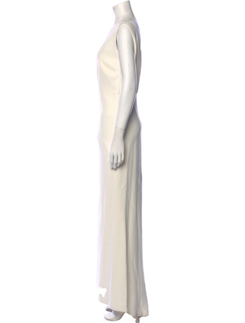 Safiyaa Bateau Neckline Long Dress