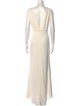 Safiyaa Bateau Neckline Long Dress