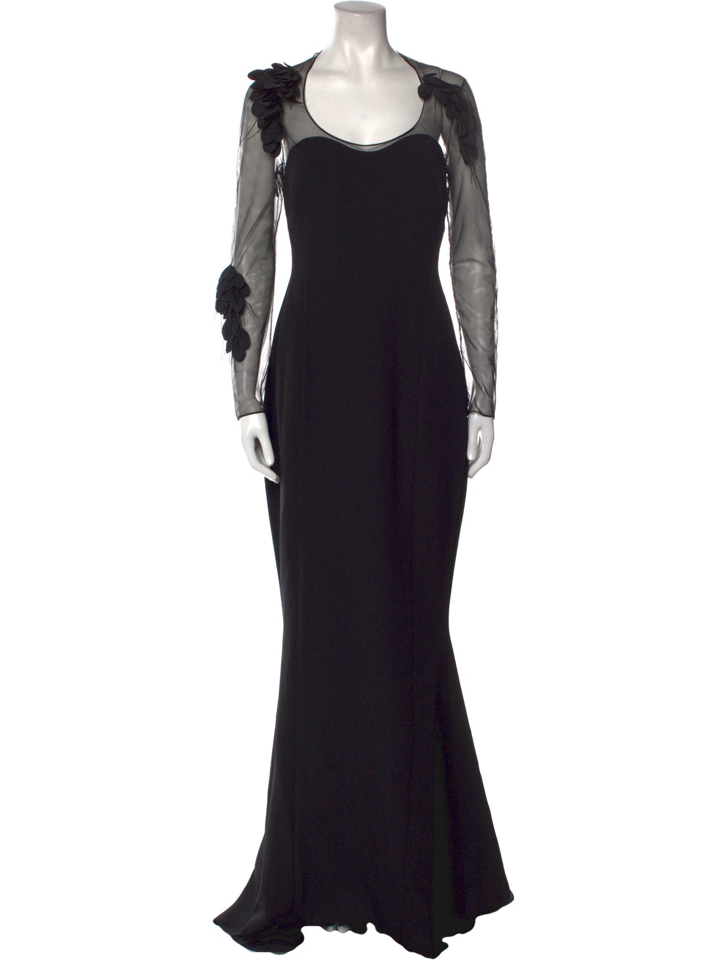 Safiyaa Scoop Neck Long Dress