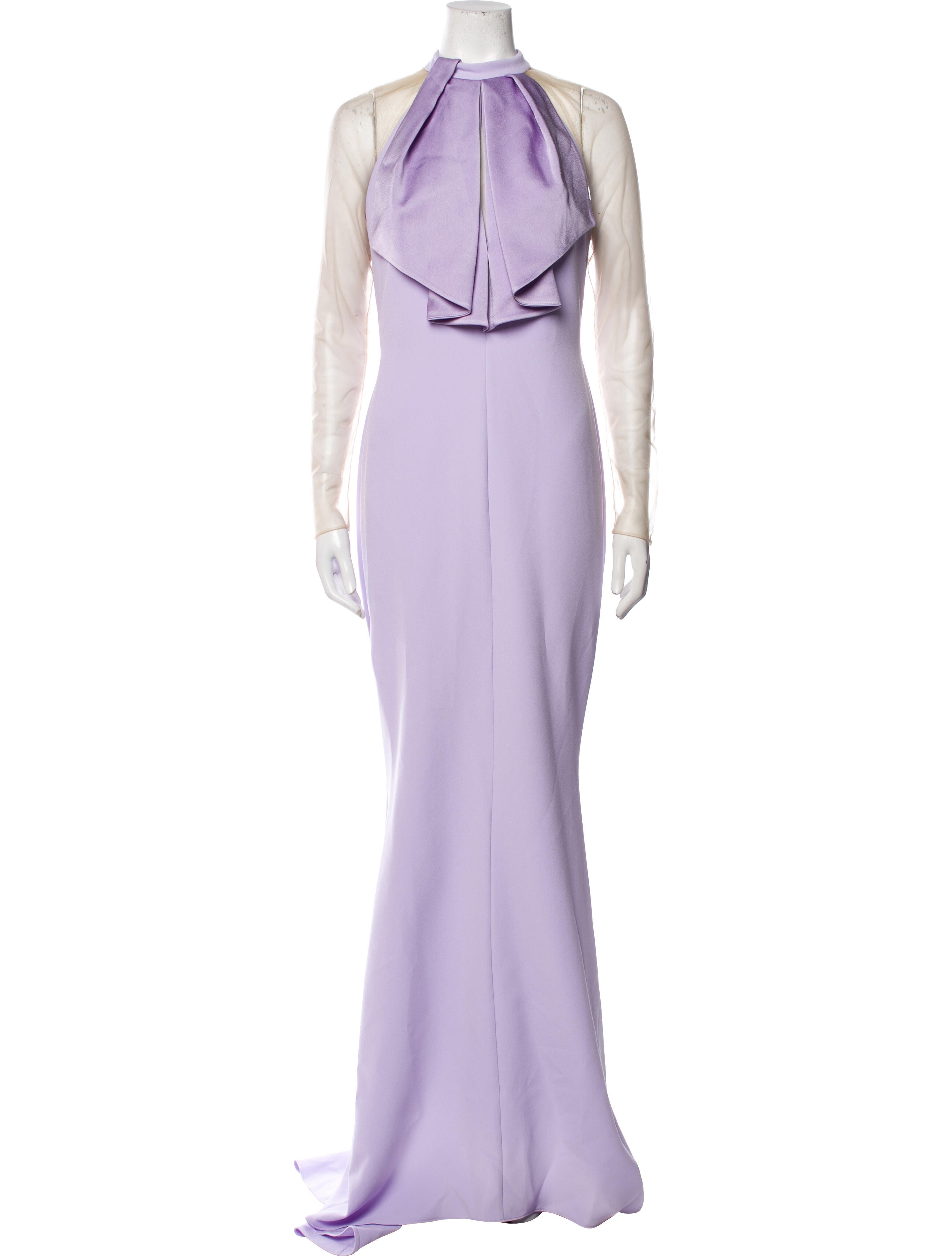 Safiyaa Halterneck Long Dress