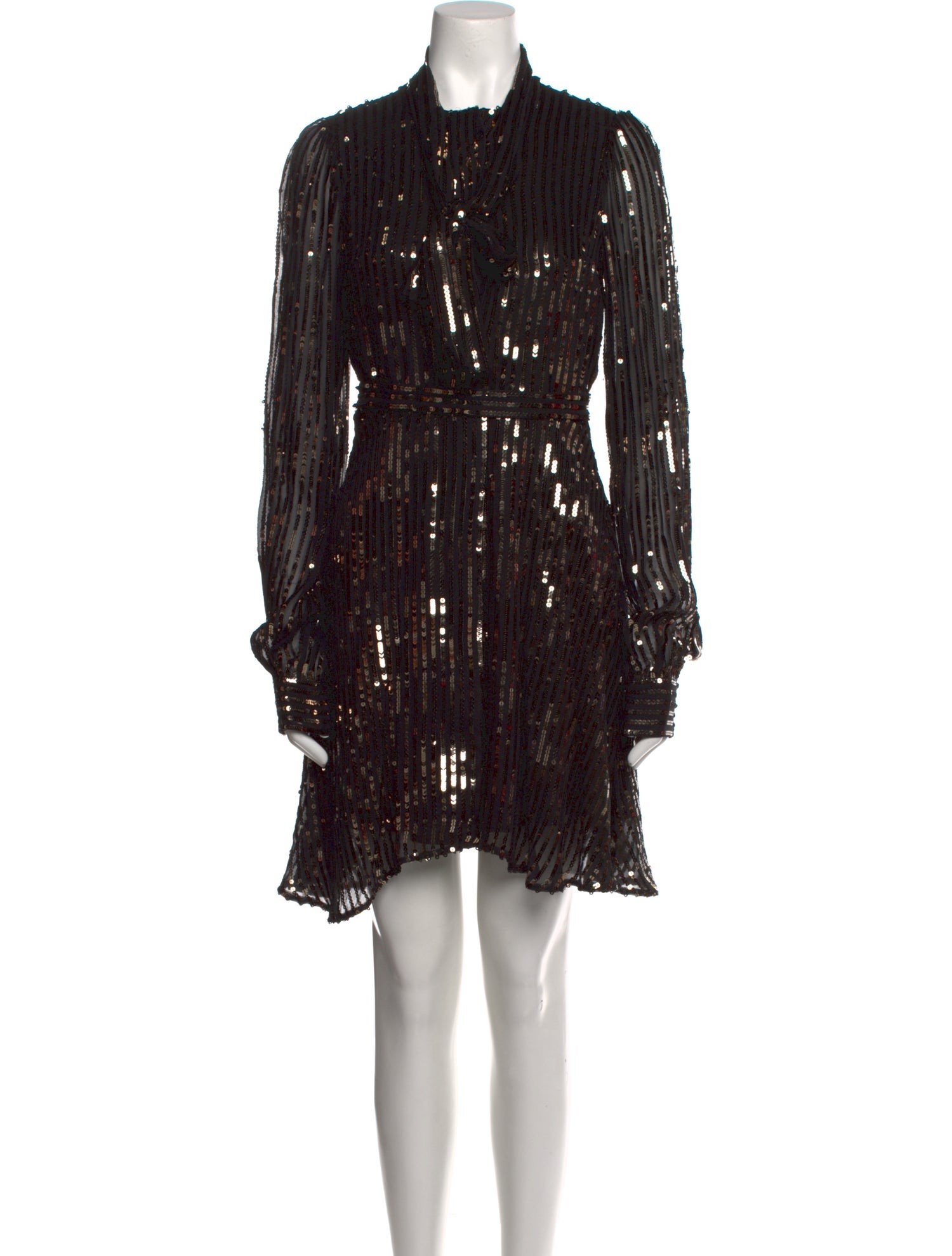 Safiyaa Mock Neck Mini Dress w/ Tags