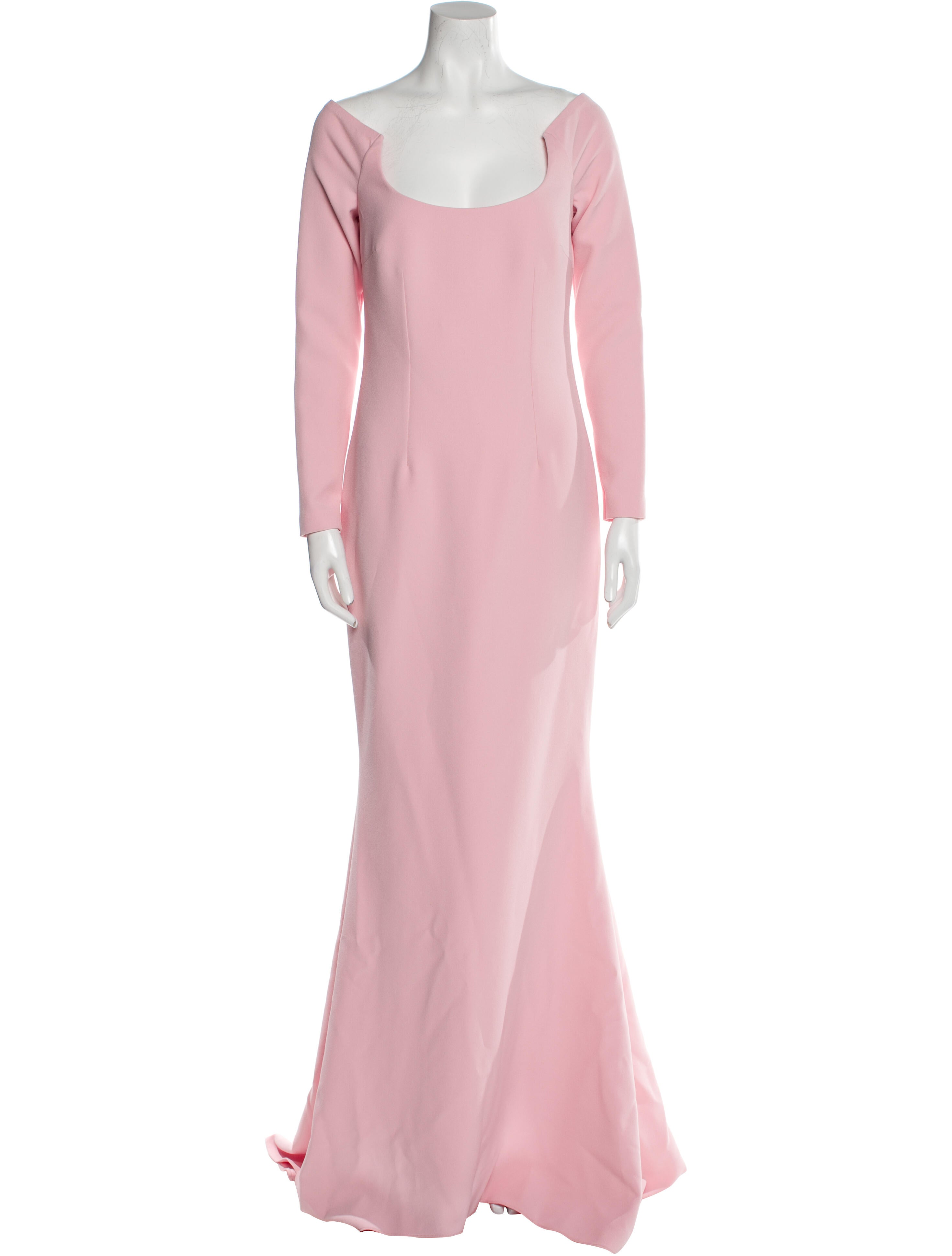 Safiyaa Scoop Neck Long Dress