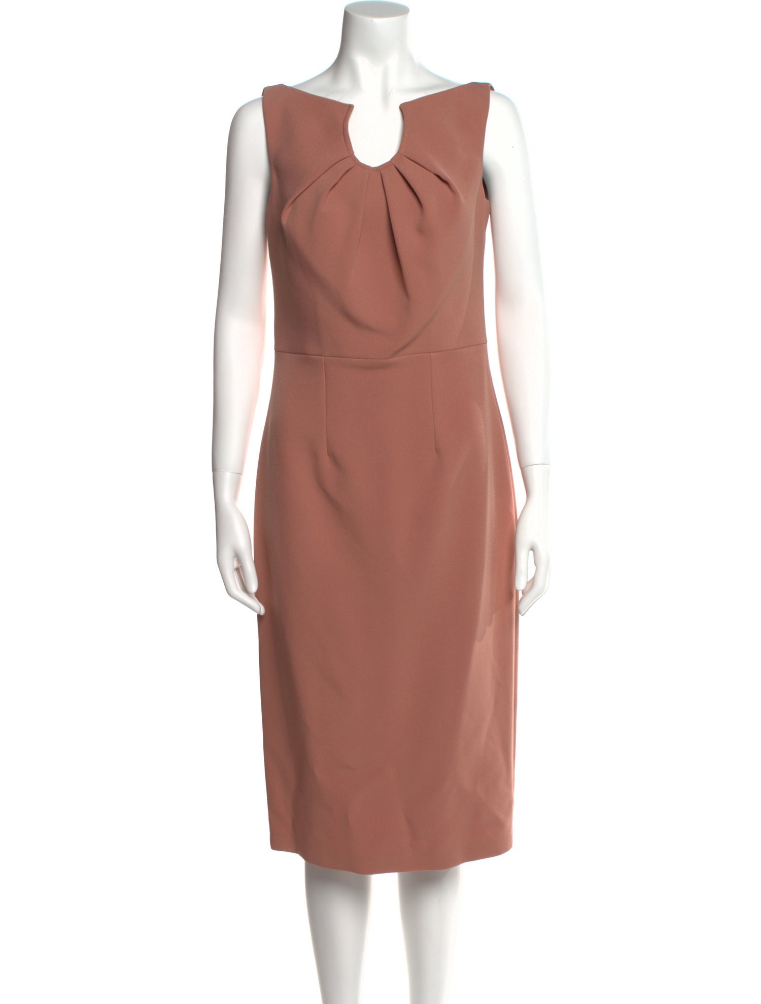 Safiyaa V-Neck Midi Length Dress