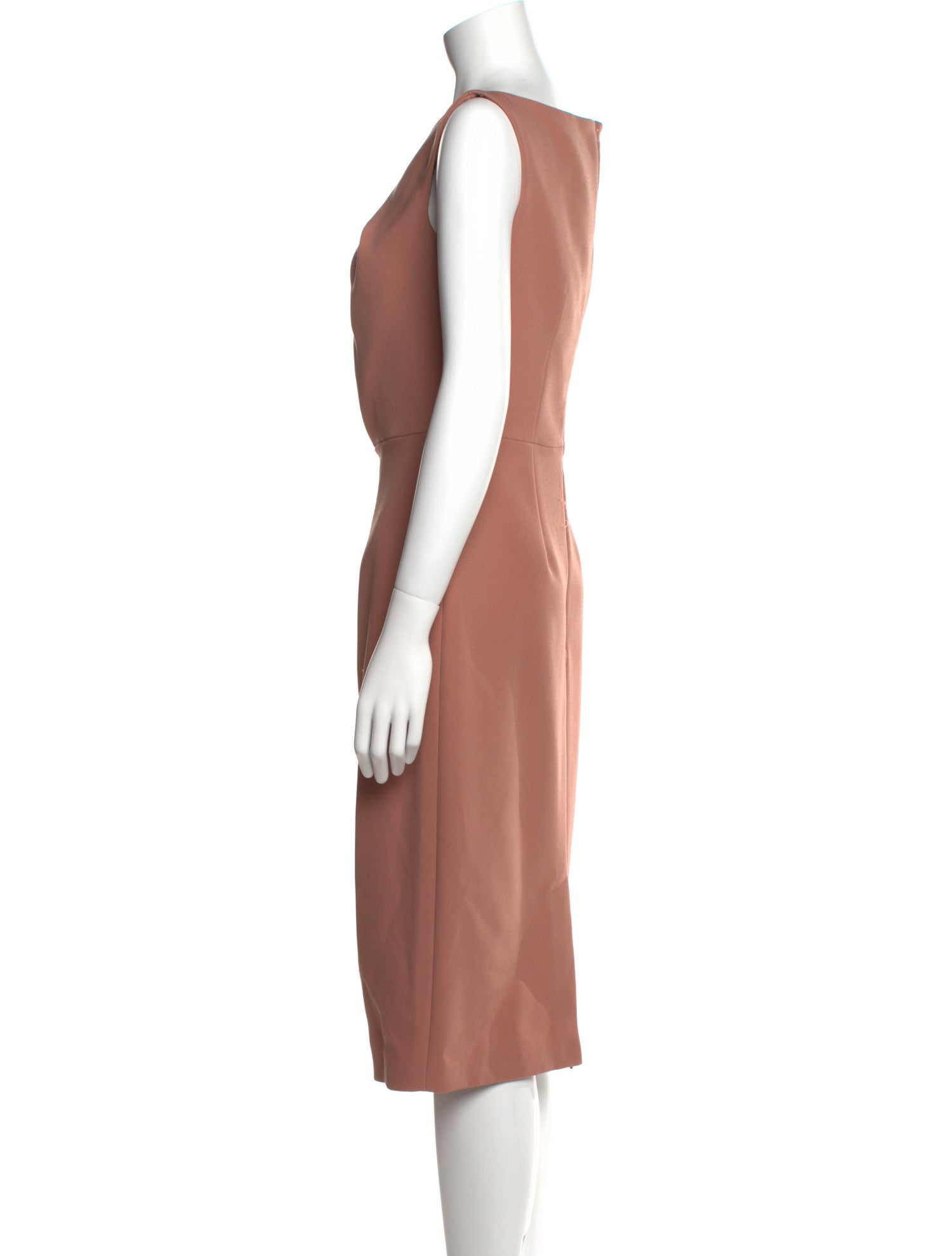 Safiyaa V-Neck Midi Length Dress