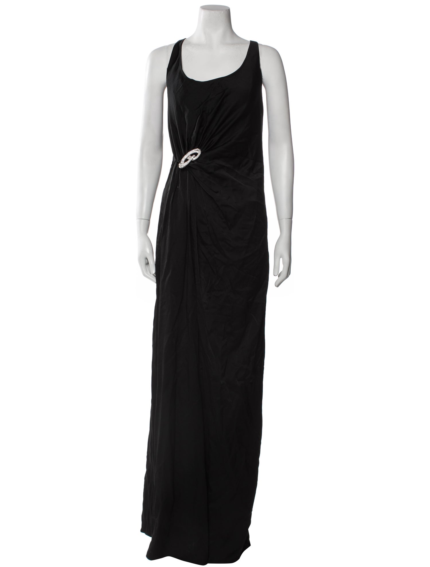 Safiyaa Scoop Neck Long Dress