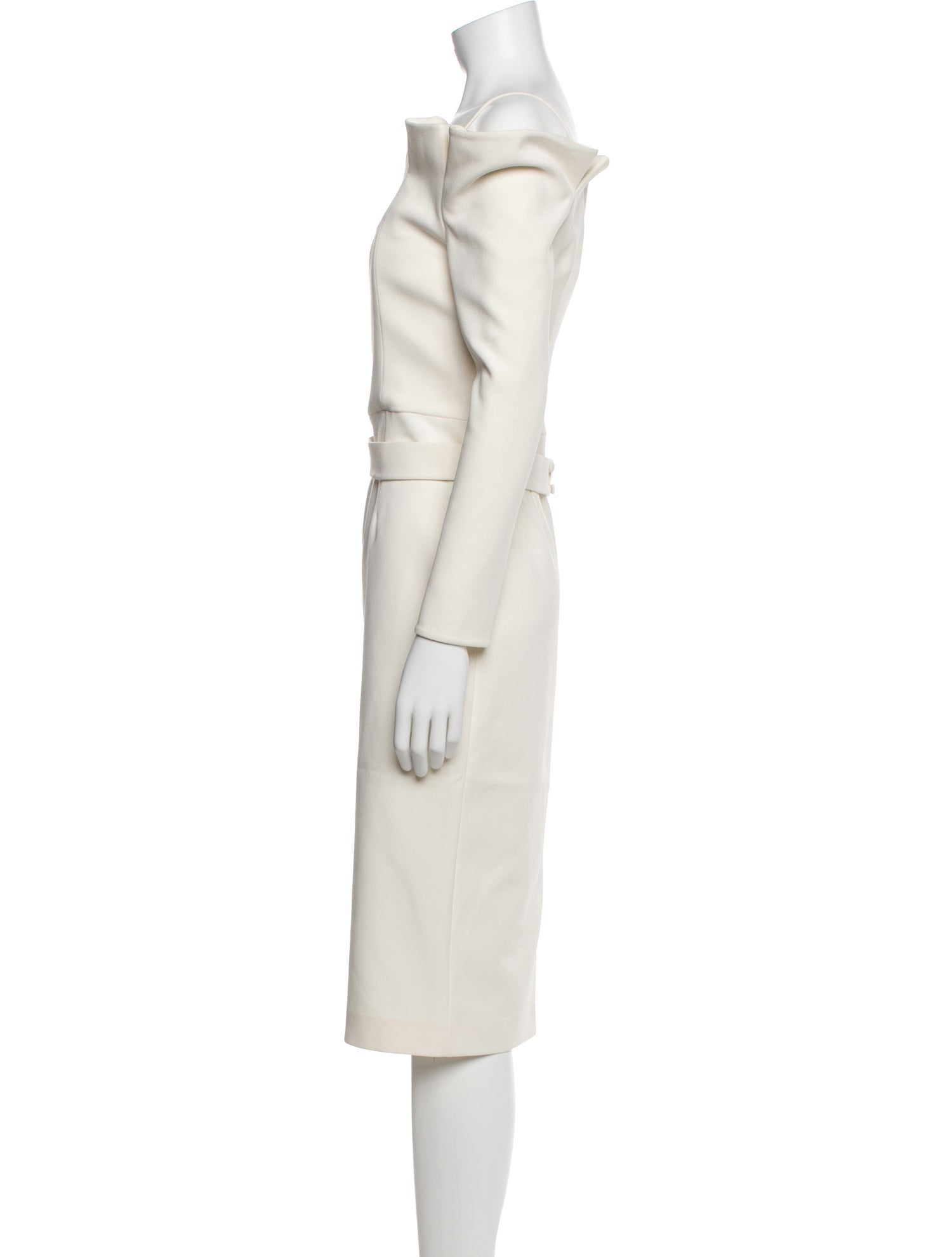 Safiyaa One-Shoulder Knee-Length Dress