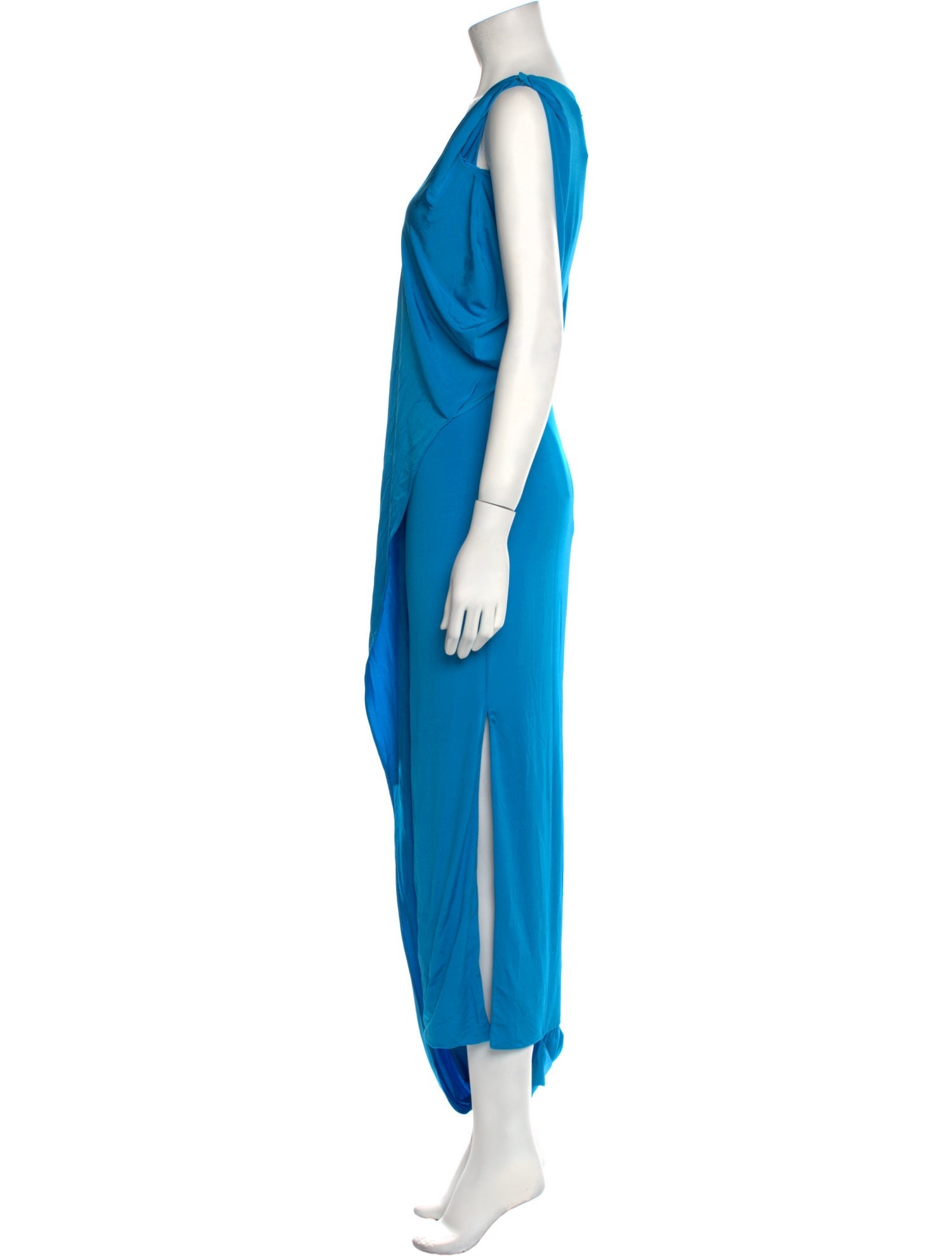 Safiyaa V-Neck Long Dress w/ Tags