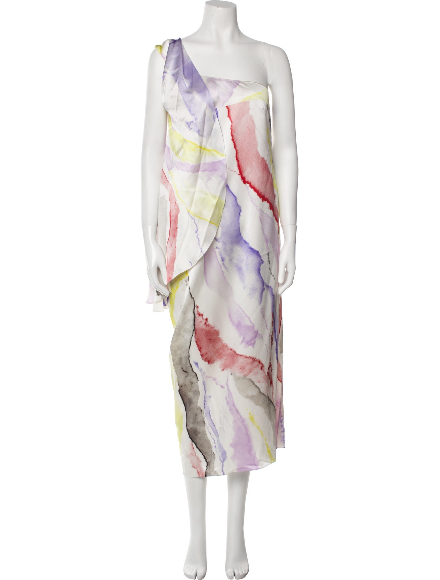 Safiyaa Printed Long Dress