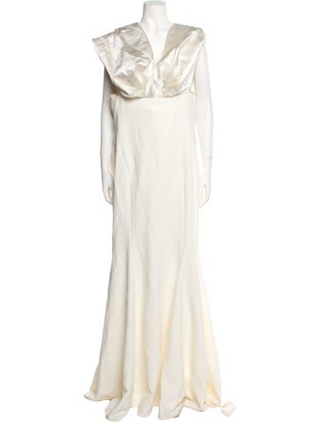 Safiyaa Dresses Cowl Neck Long Dress XXL